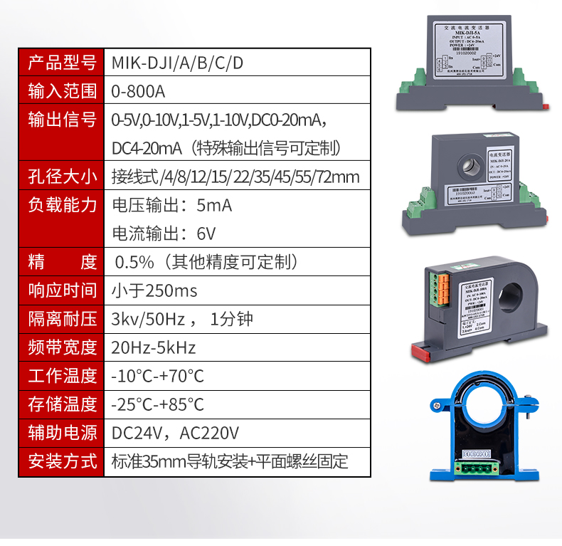 電流變送器